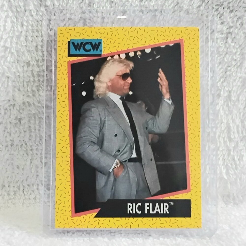 5/$20 Excellent 1991 Impel Rick Flair WCW Wrestling Card 37!!